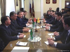 Рабочая встреча губернатора Алтайского края с делегацией Республики Чувашия